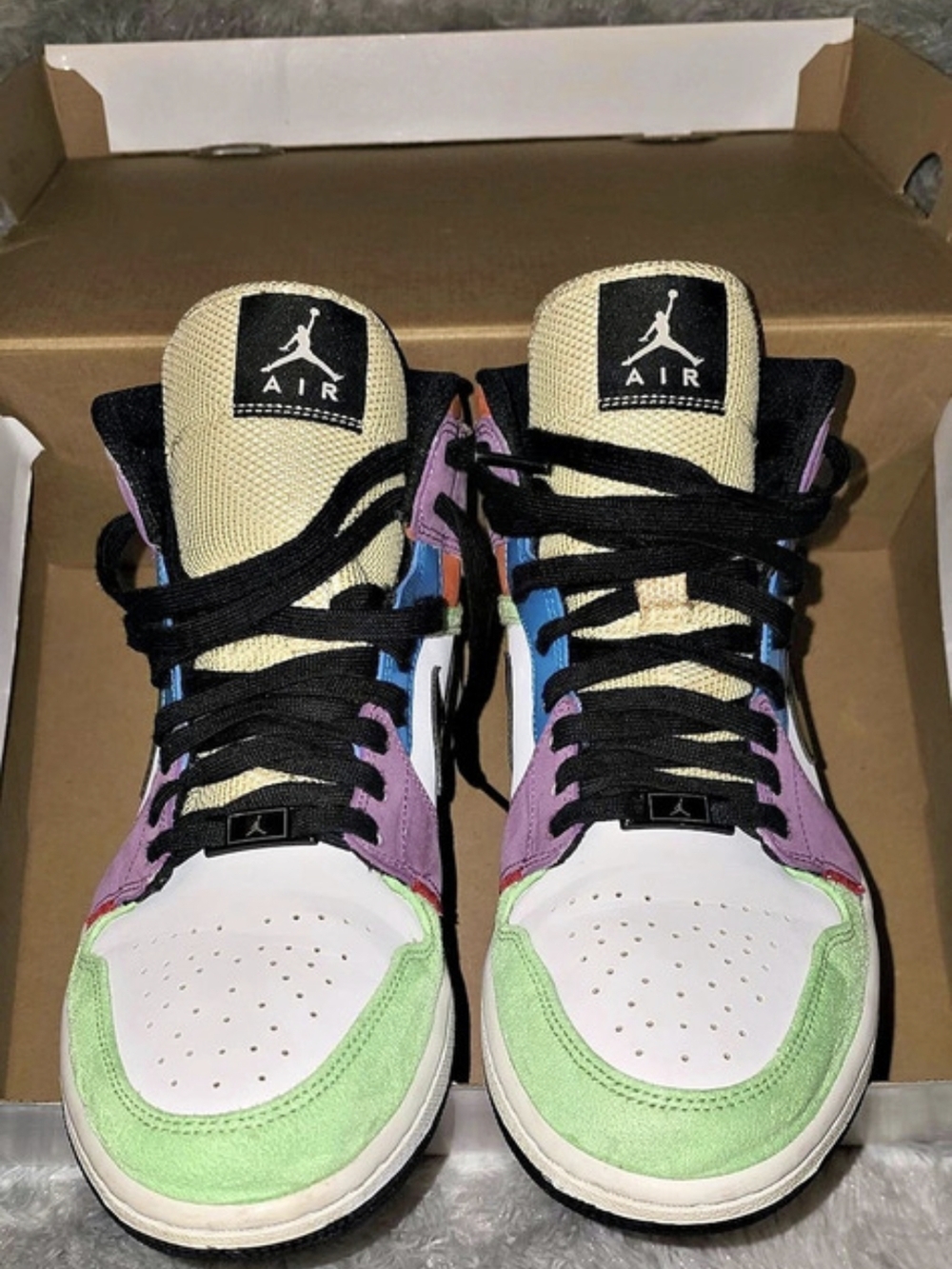 Jordan Air Jordan 1 Mid SE Multi-Color Sneakers